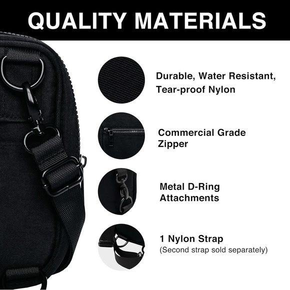 Brixley Crossbody Sling Bag Black - Picture 3 of 15